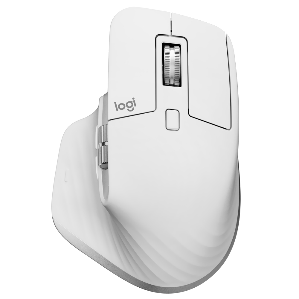 Mouse Bluetooth Logitech MX Master 3S - Branco (910-006562)