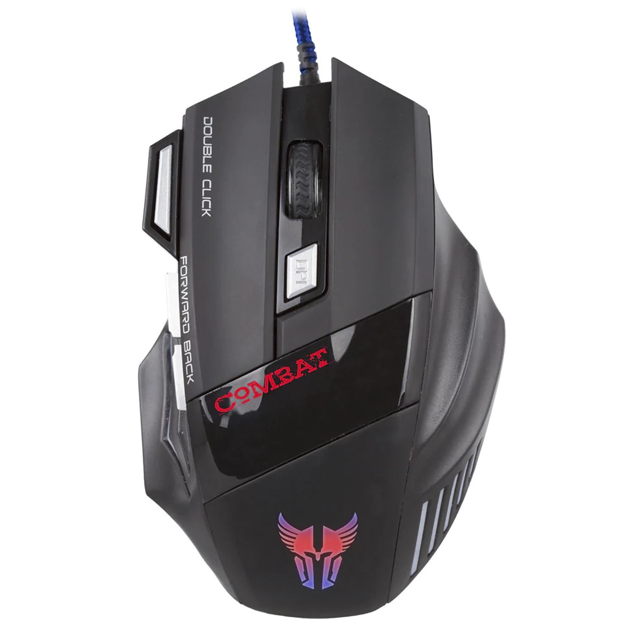 Mouse Gamer ArgomTech ARG-MS-2042BK Combat M542 / USB - Preto