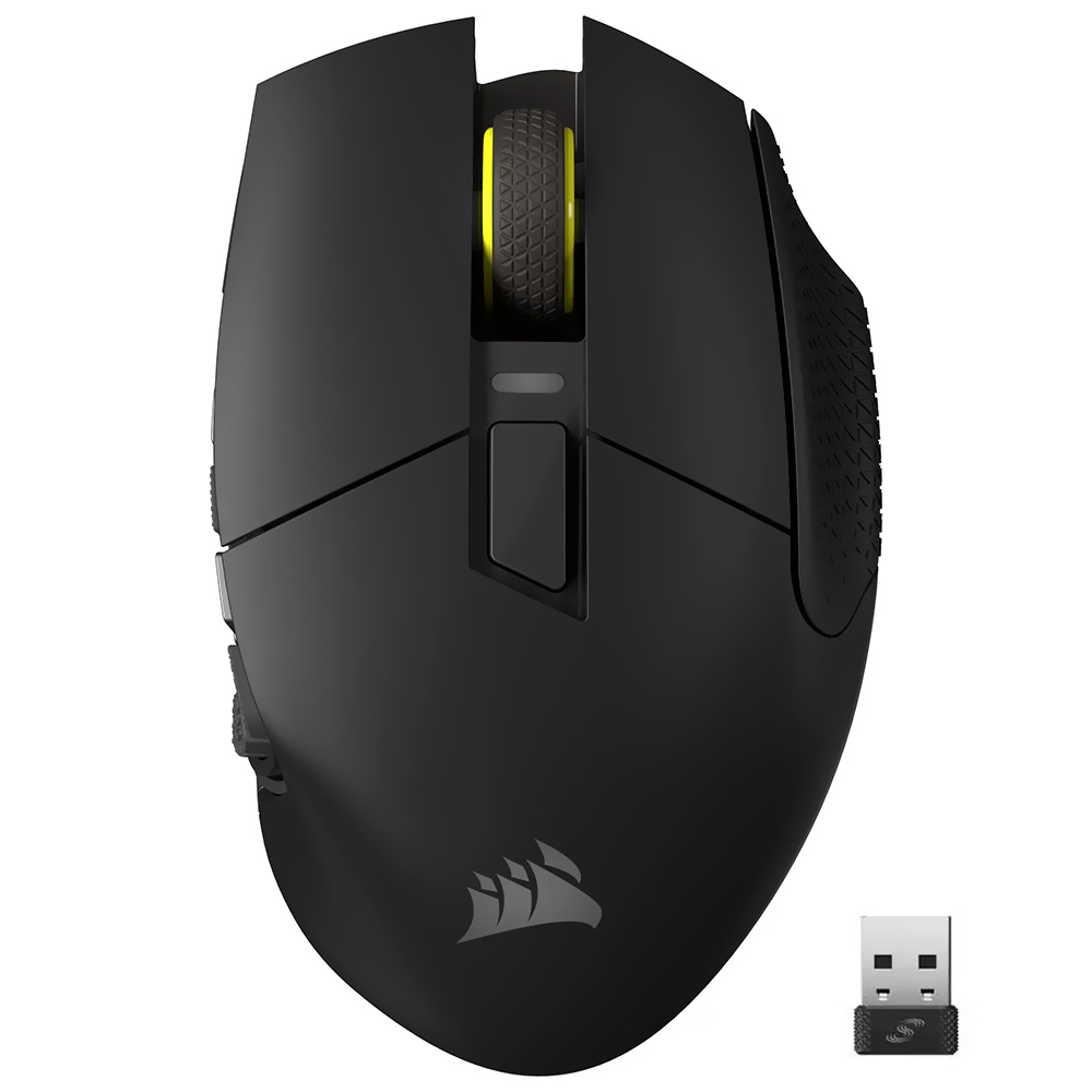 Mouse Gamer Corsair Scimitar Elite SE MMO Wireless - Gun Metal (CH-9314014-WW)