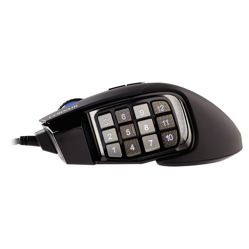 Mouse Gamer Corsair Scimitar Elite USB / RGB - Preto (CH-9304211-NA)
