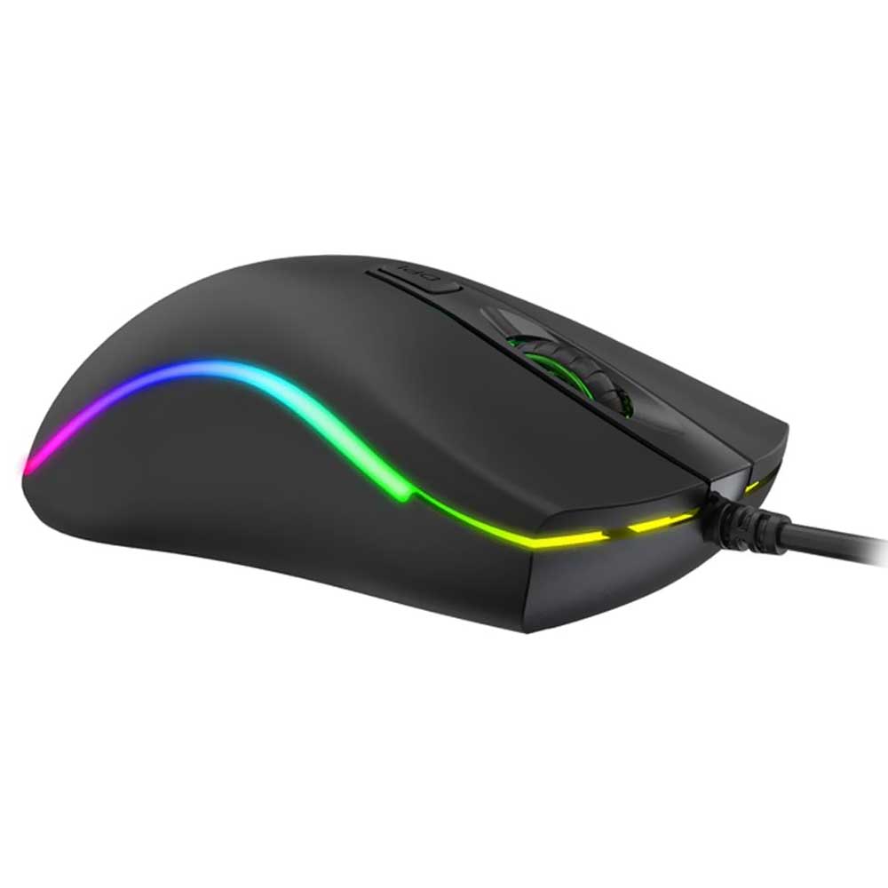 Mouse Gamer Havit HV-MS72 USB / RGB - Preto