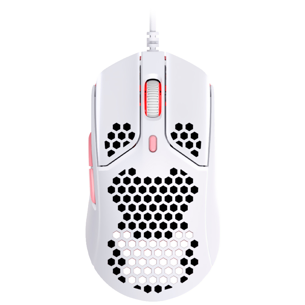 Mouse Gamer Hyperx Pulsefire Haste USB / RGB - Branco (HMSH1-A-WT/G)