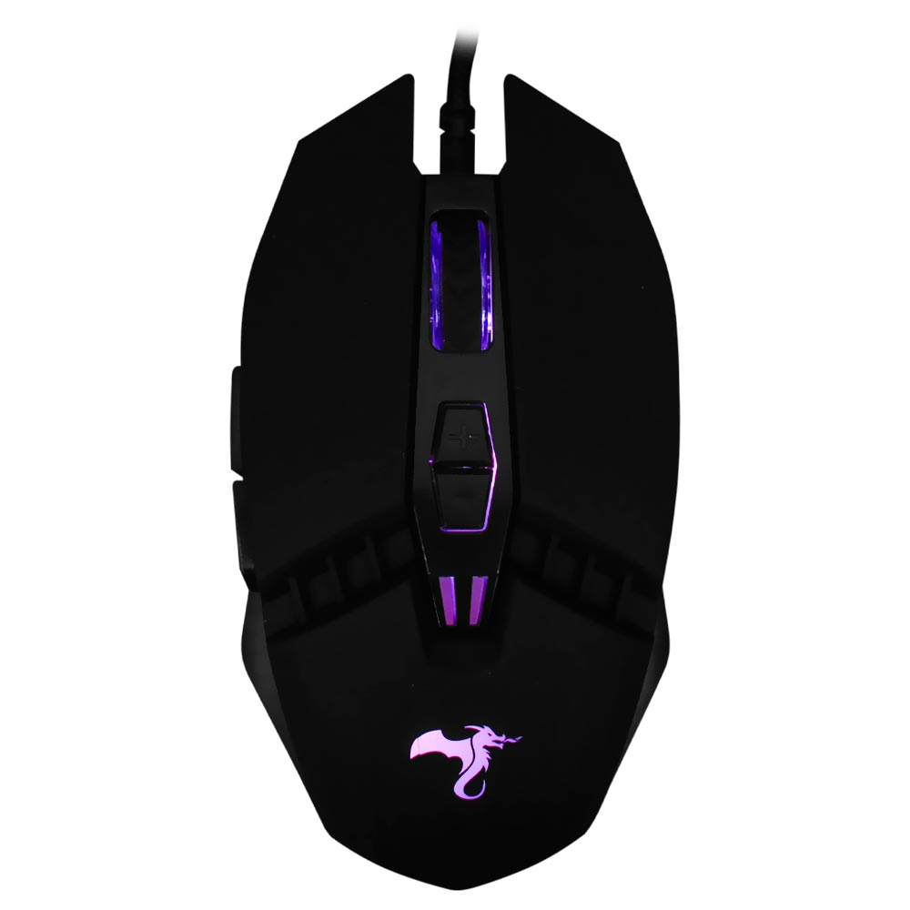 Mouse Gamer Kolke KGM-350 Dragon USB / RGB - Preto