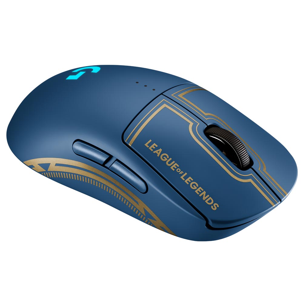 Mouse Gamer Logitech G Pro League Of Legends Wireless - Azul (910-006450)