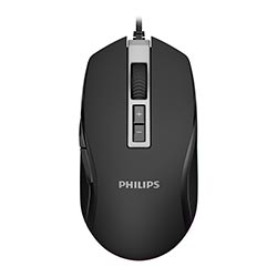 Mouse Gamer Philips G212 SPK9212 Momentum USB / RGB - Preto