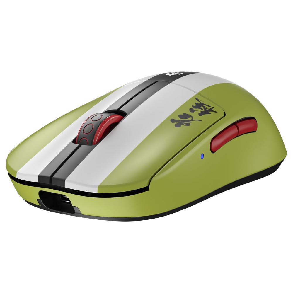 Mouse Gamer Pulsar X2A Himejima Gyomei Medium Size2 Wireless - Verde / Branco (PX2A2TG)