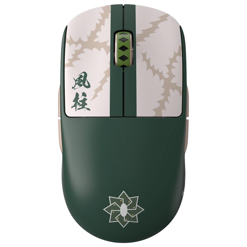 Mouse Gamer Pulsar X2A Shinazugawa Sanemi Medium Size2 Wireless - Verde (PX2A2SN)