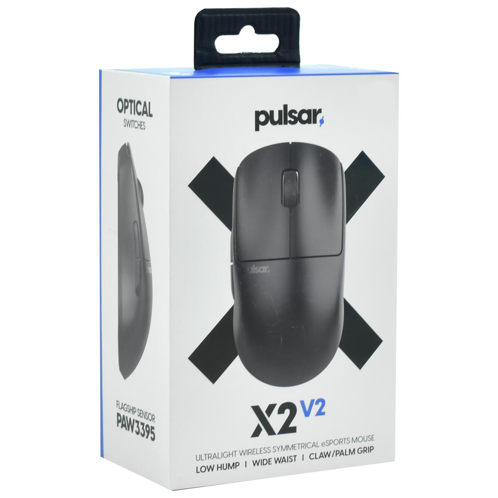 Mouse Gamer Pulsar X2V2 Mini Size1 Wireless - Preto (PX2211)