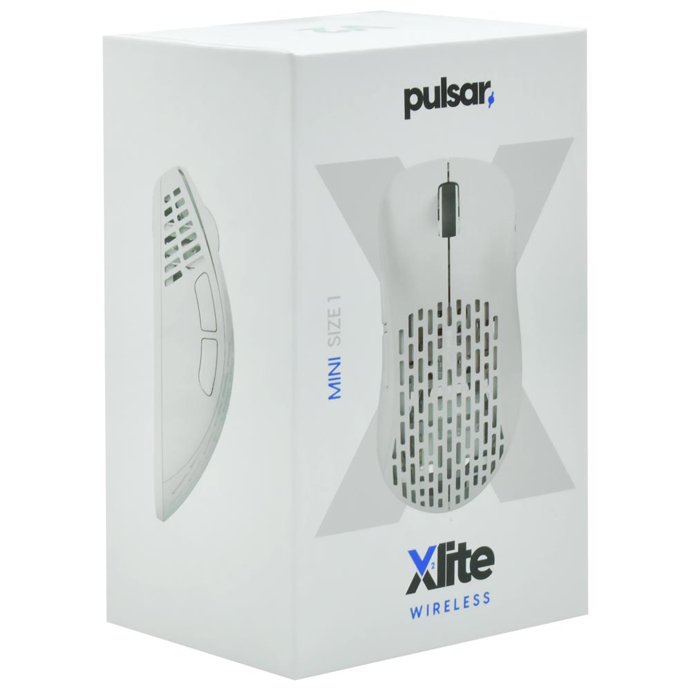 Mouse Gamer Pulsar XLITE V2 Mini Size1 Wireless - Branco (PXW22S)