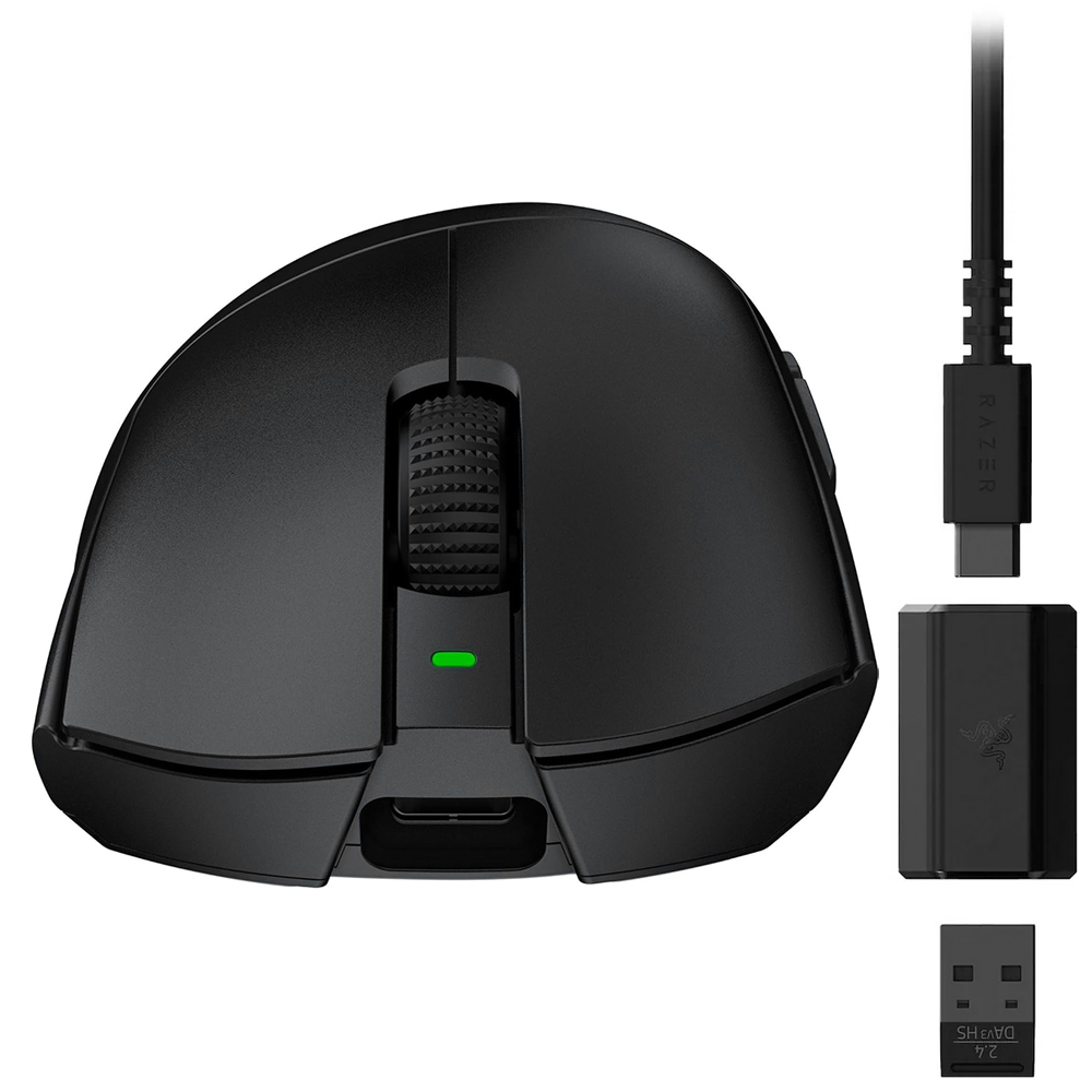 Mouse Gamer Razer Deathadder V3 HyperSpeed Wireless - Preto (RZ01-05140100-R3U1)