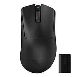 Mouse Gamer Razer Deathadder V3 Pro+ Hyperpolling Wireless - Preto (RZ01-04630300-R3WL)