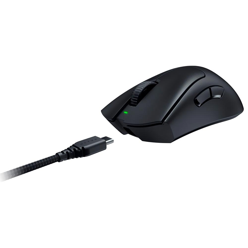 Mouse Gamer Razer Deathadder V3 Pro Wireless - Preto (RZ01-04630100-R3U1)