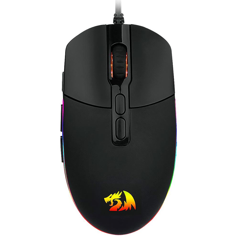 Mouse Gamer Redragon Invader M719 USB / RGB - Preto