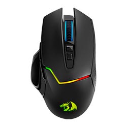 Mouse Gamer Redragon M690-PRO Mirage Pro Wireless / RGB - Preto
