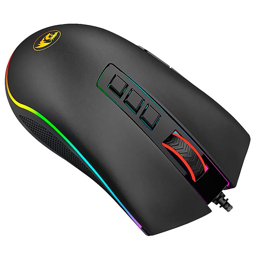 Mouse Gamer Redragon M711-FPS-1 Cobra FPS - Preto