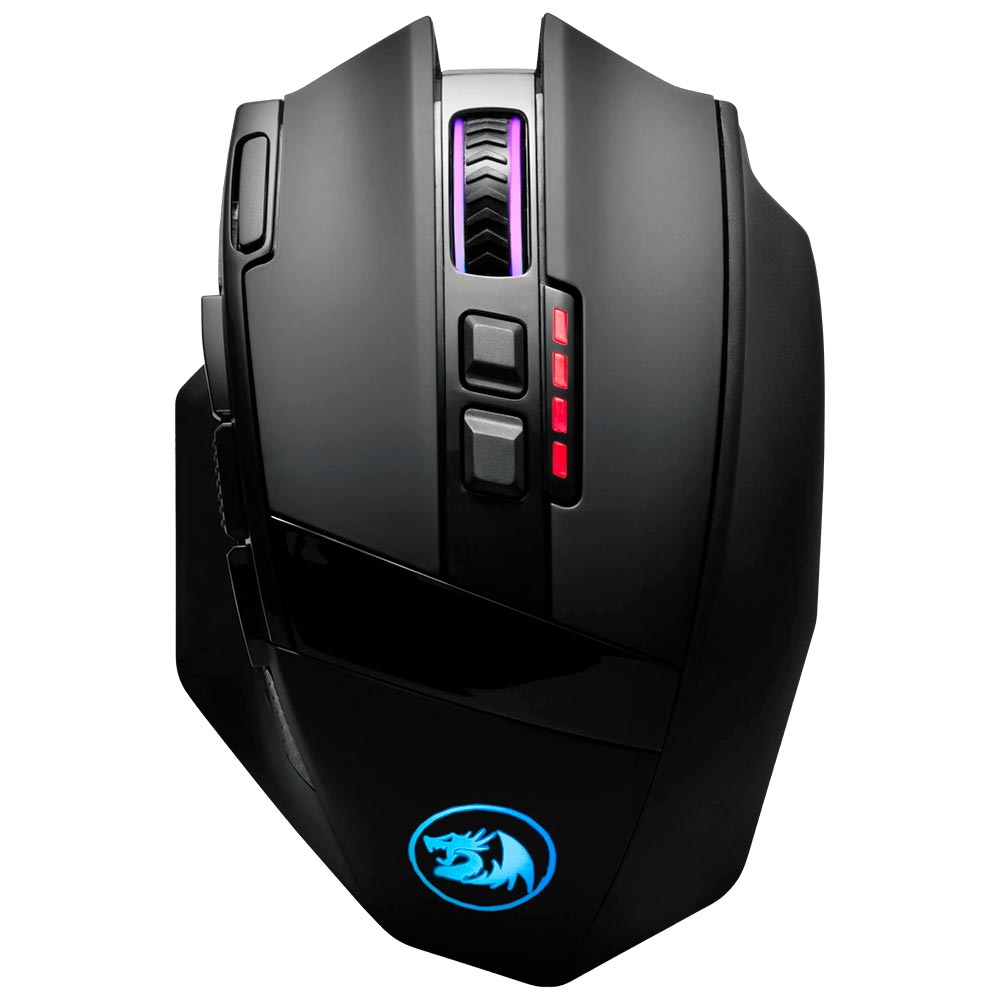 Mouse Gamer Redragon M801P Sniper Pro Wireless / RGB - Preto