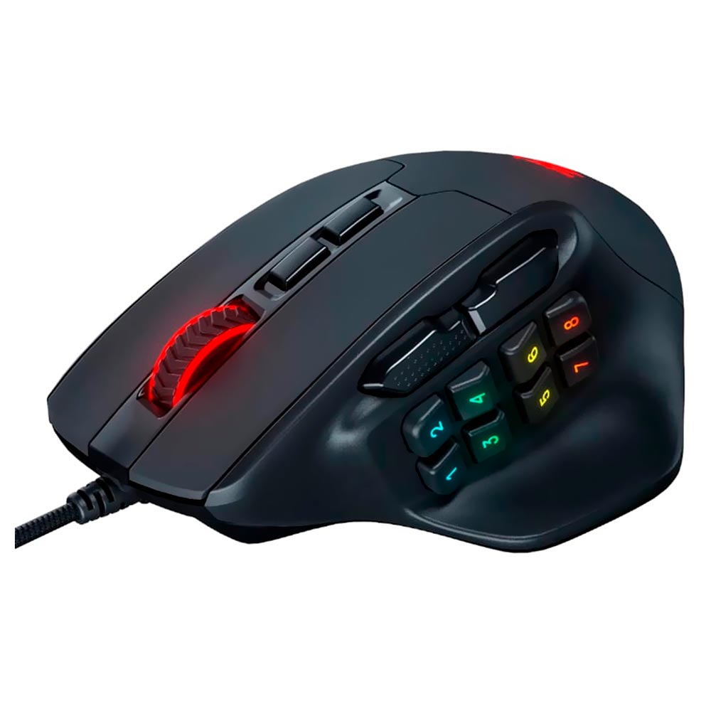 Mouse Gamer Redragon M811-RGB Aatrox USB - Preto