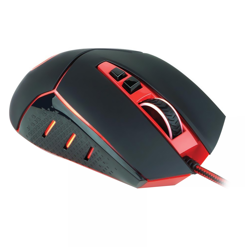 Mouse Gamer Redragon M907 Inspirit2 USB / RGB - Preto