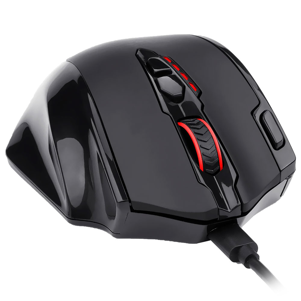 Mouse Gamer Redragon M913 Impact Elite Wireless / RGB - Preto