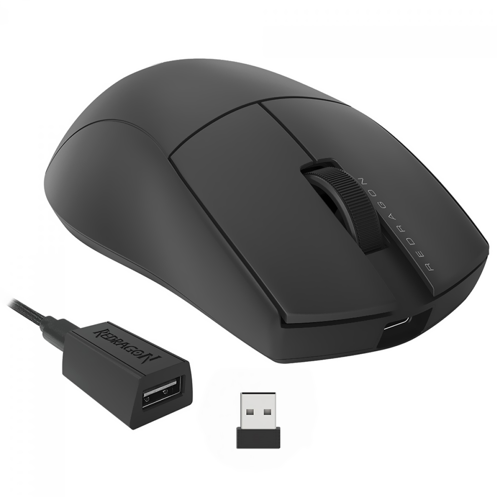 Mouse Gamer Redragon M916-PRO-1K K1NG Pro Wireless - Preto