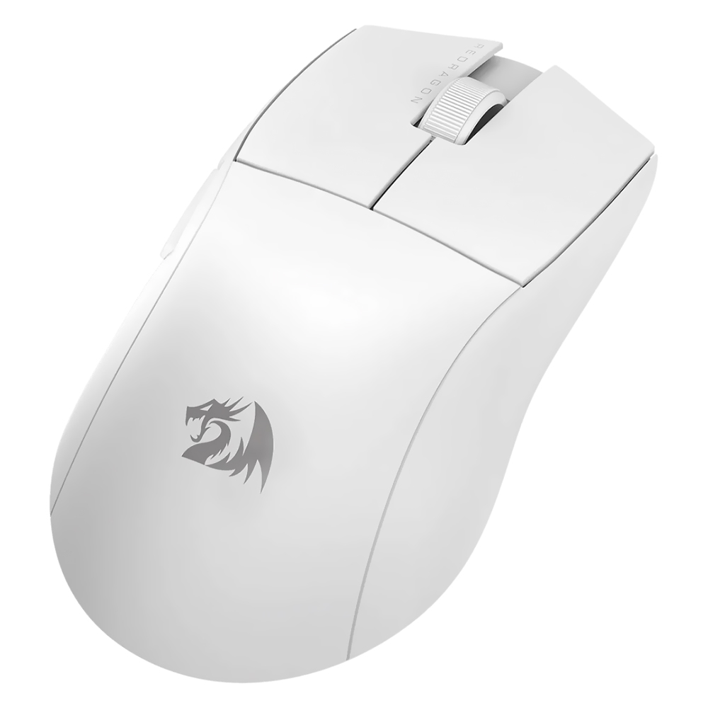 Mouse Gamer Redragon M916W-PRO-1K K1NG Pro Wireless - Branco