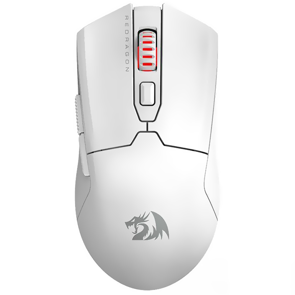 Mouse Gamer Redragon M995W-PRO Fyzu Pro Wireless - Branco