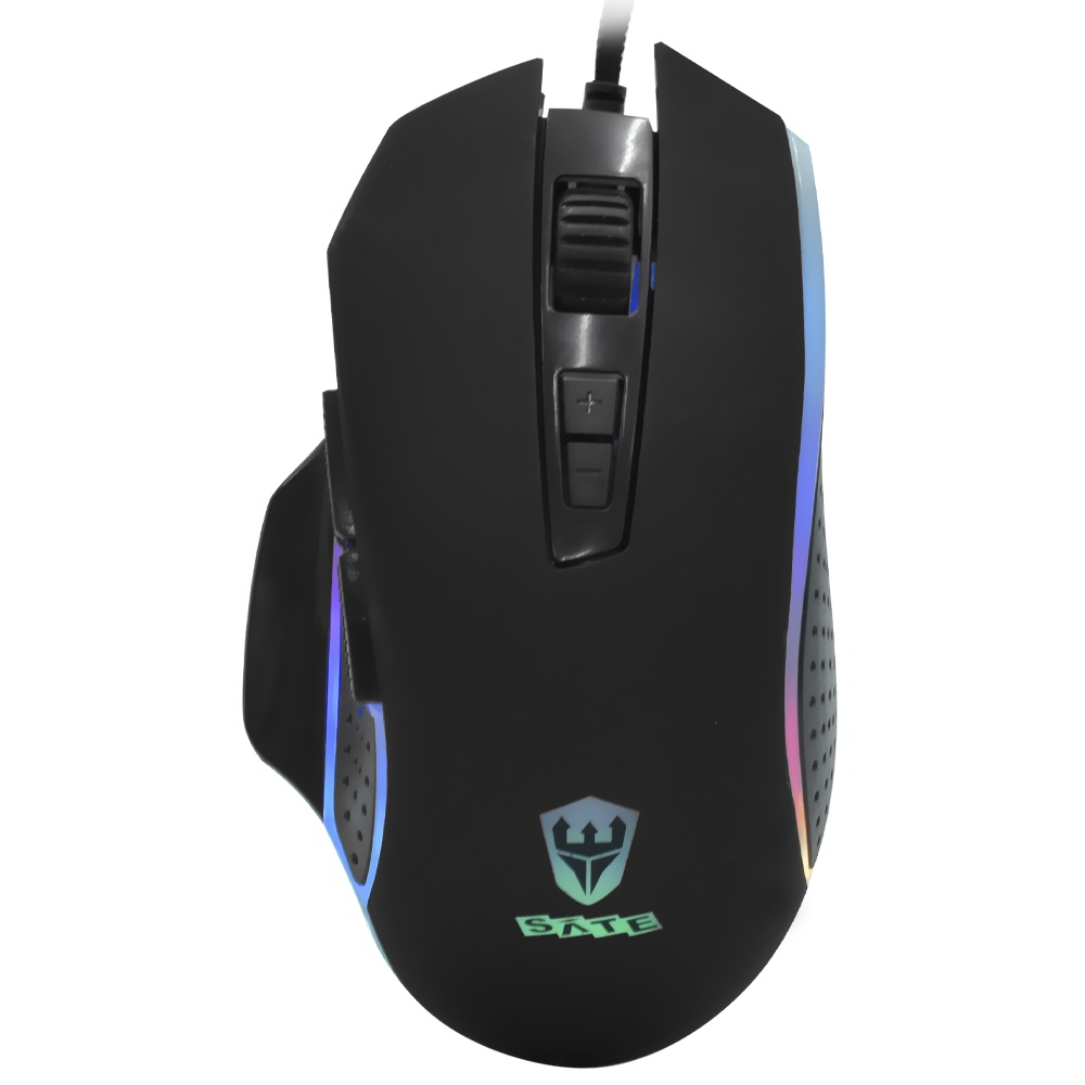 Mouse Gamer Satellite A-565 USB / RGB - Preto