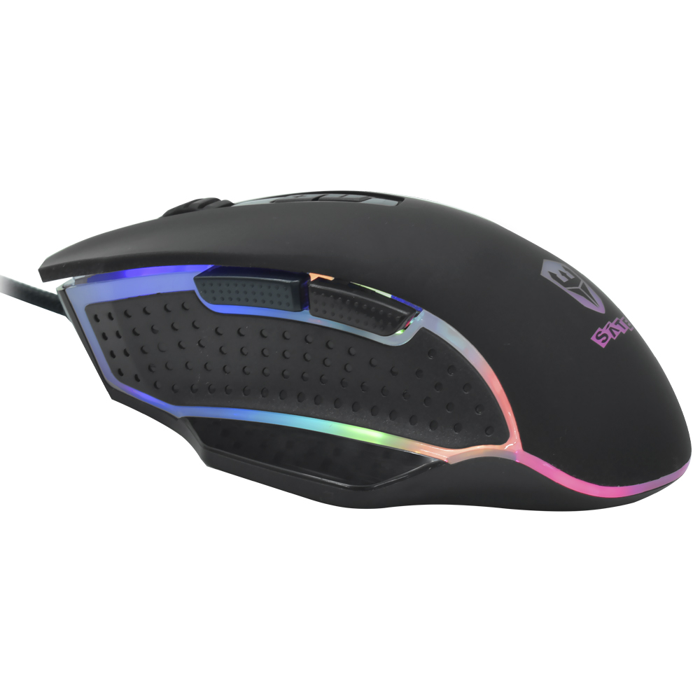 Mouse Gamer Satellite A-565 USB / RGB - Preto