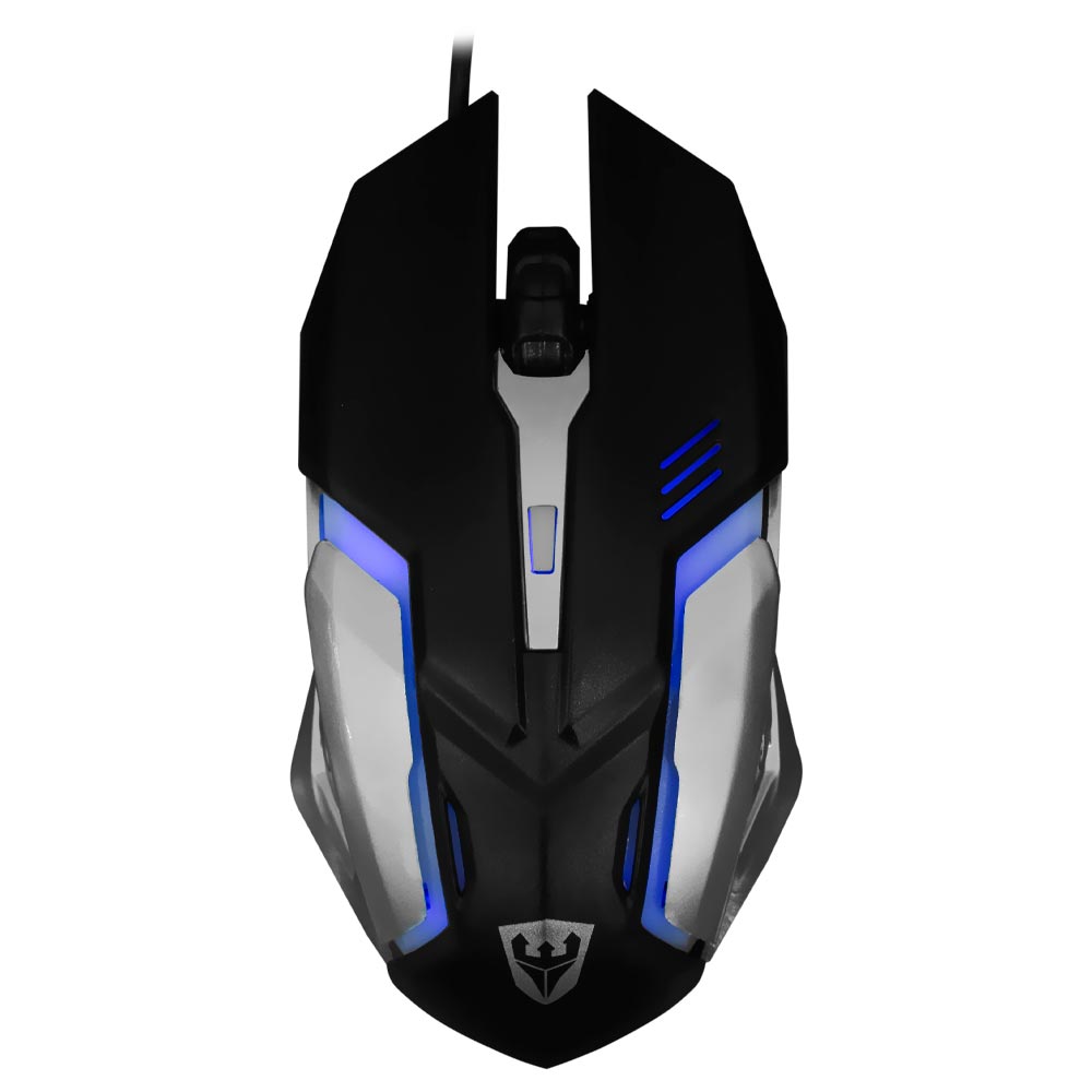 Mouse Gamer Satellite A-97 USB / LED - Preto / Prata