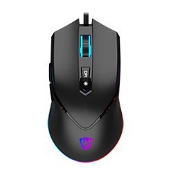 Mouse Gamer Satellite A-GM09 USB / RGB - Preto