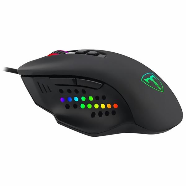 Mouse Gamer T-Dagger Warrant Officer T-TGM203 USB / RGB - Preto