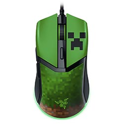 MOUSE GAMER USB RAZER RZ01-04650200-R3M1 COBRA MINECRAFT RGB VERDE 