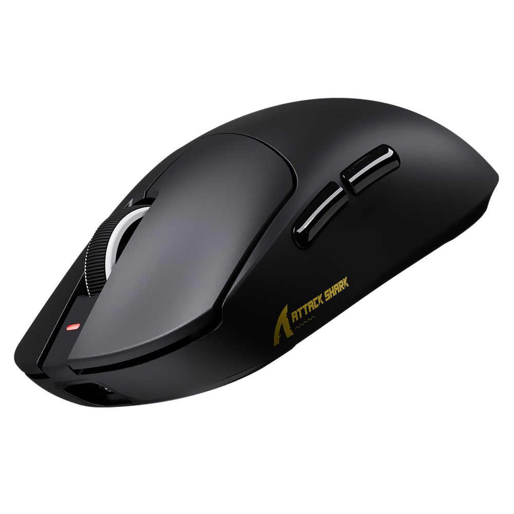 MOUSE GAMER WIRELESS ATTACK SHARK X8 ULTRA BLUETOOTH 42000DPI PRETO