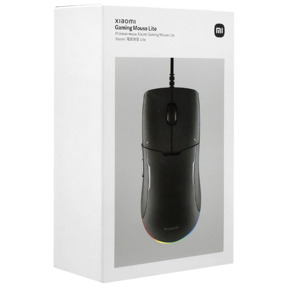 Mouse Gamer Xiaomi Lite YXSB01YM USB / RGB - Preto
