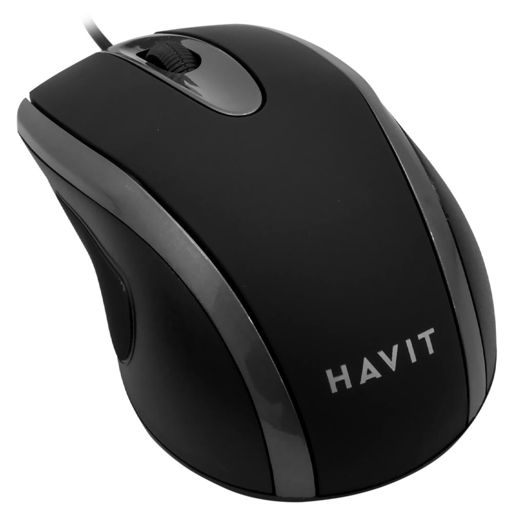 Mouse Havit HV-MS753 USB - Preto / Cinza
