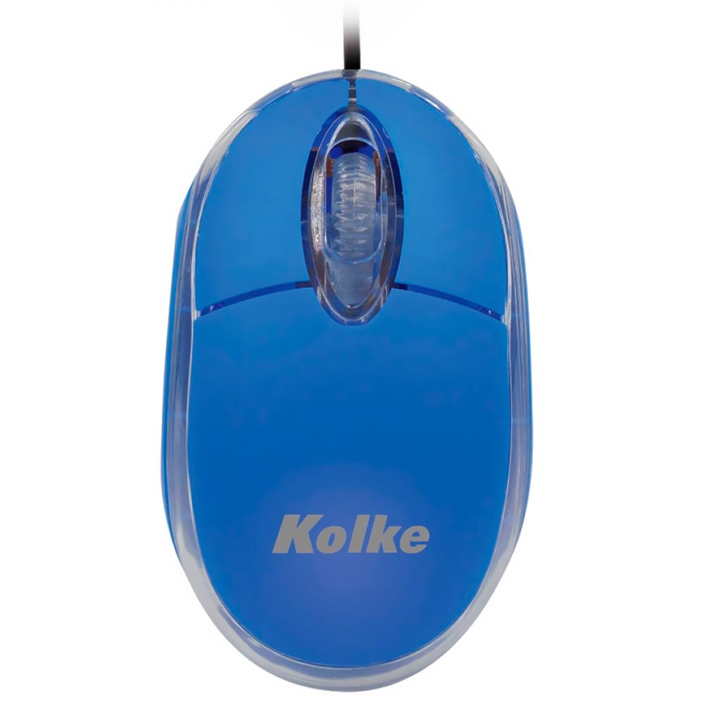 Mouse Kolke KEM-340 USB / LED - Azul