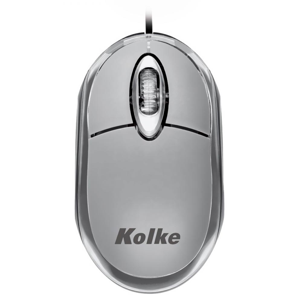 Mouse Kolke KM-117 USB / LED - Prata