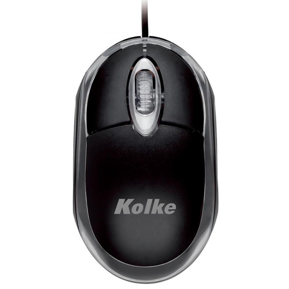 Mouse Kolke KM-117 USB / LED - Preto