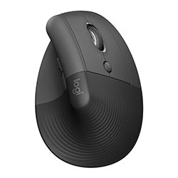 Mouse Logitech Lift Vertical Ergonomic Wireless - Preto (910-006466)