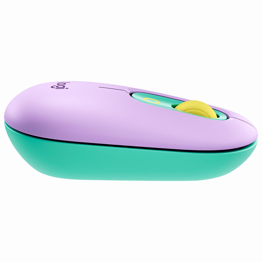 Mouse Logitech Pop Emoji Bluetooth - Roxo (910-006550)