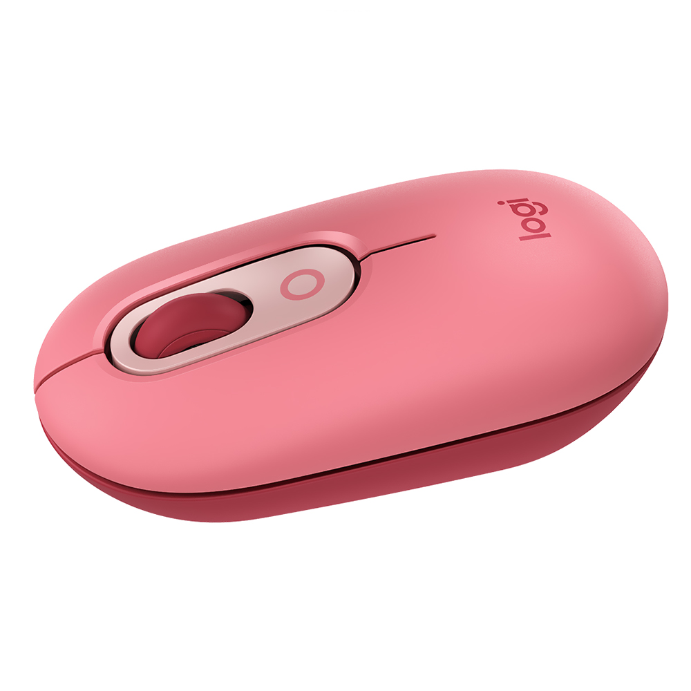 Mouse Logitech Pop Emoji Wireless - Rosa (910-006551)