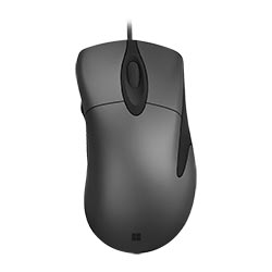 Mouse Microsoft Classic USB - Preto / Cinza (HDQ-00001)