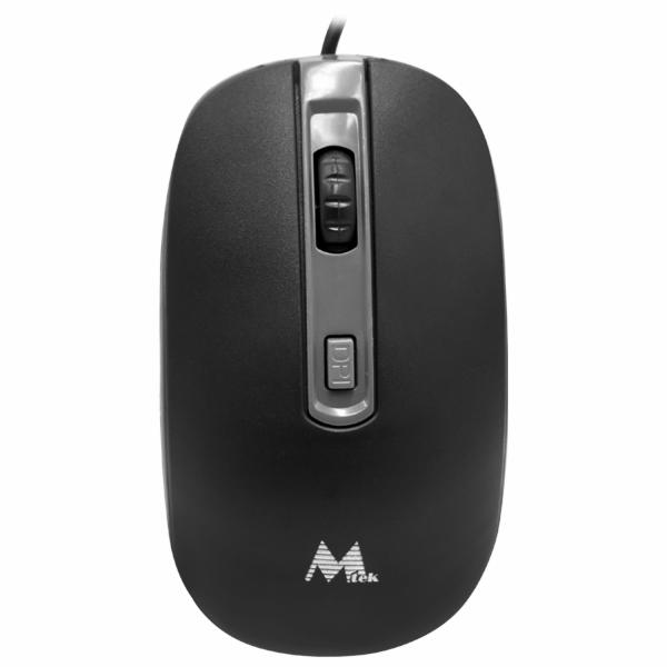 Mouse Mtek PM850UK USB - Preto