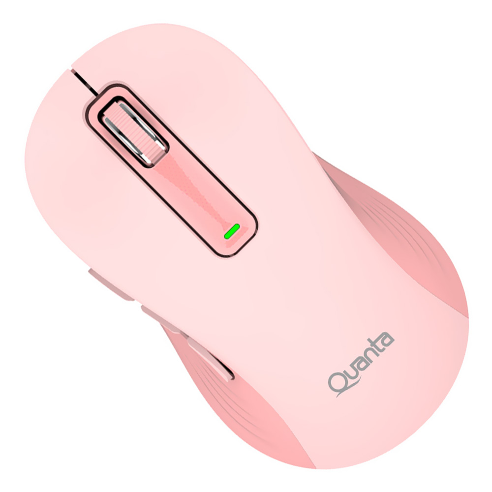 Mouse Quanta QTMOI40 Wireless - Rosa