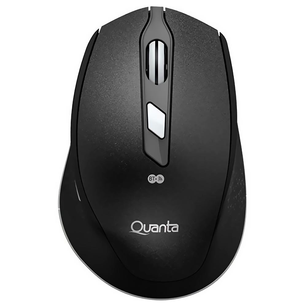 Mouse Quanta QTMSBT50 Wireless / Bluetooth - Preto