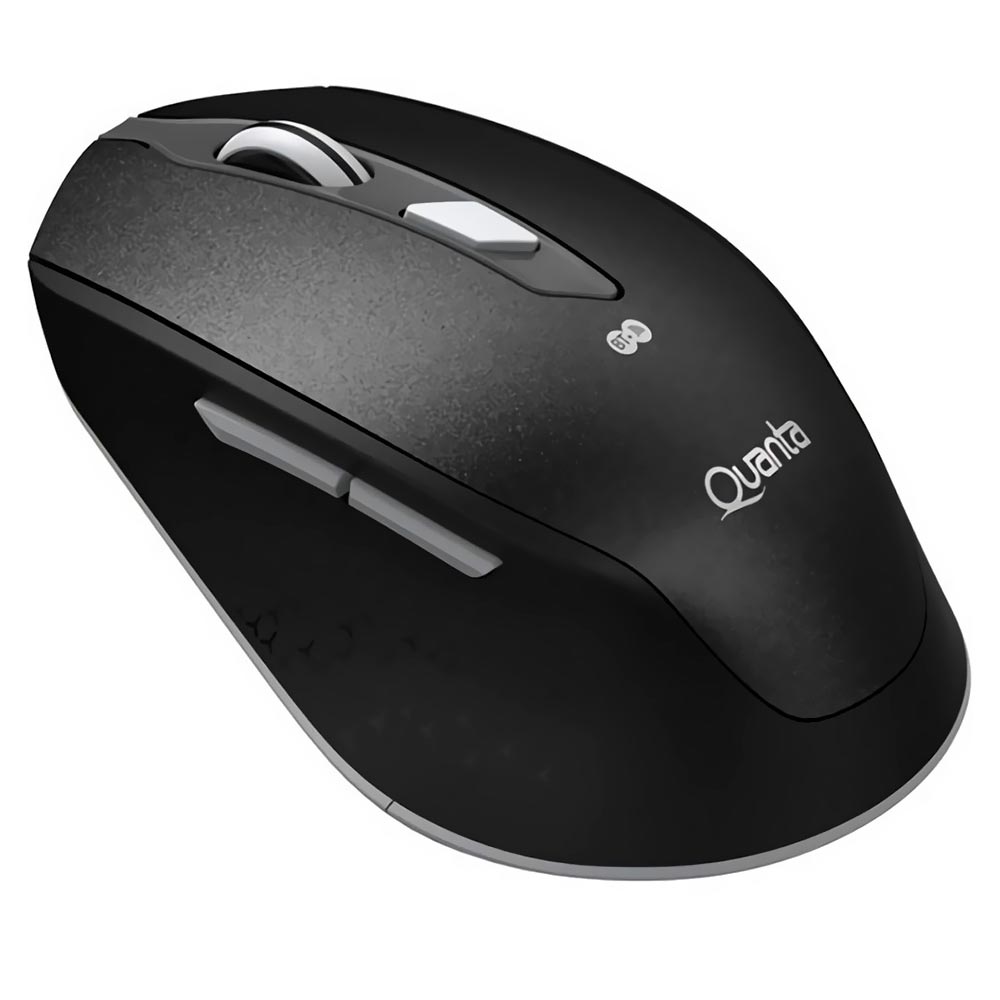 Mouse Quanta QTMSBT50 Wireless / Bluetooth - Preto