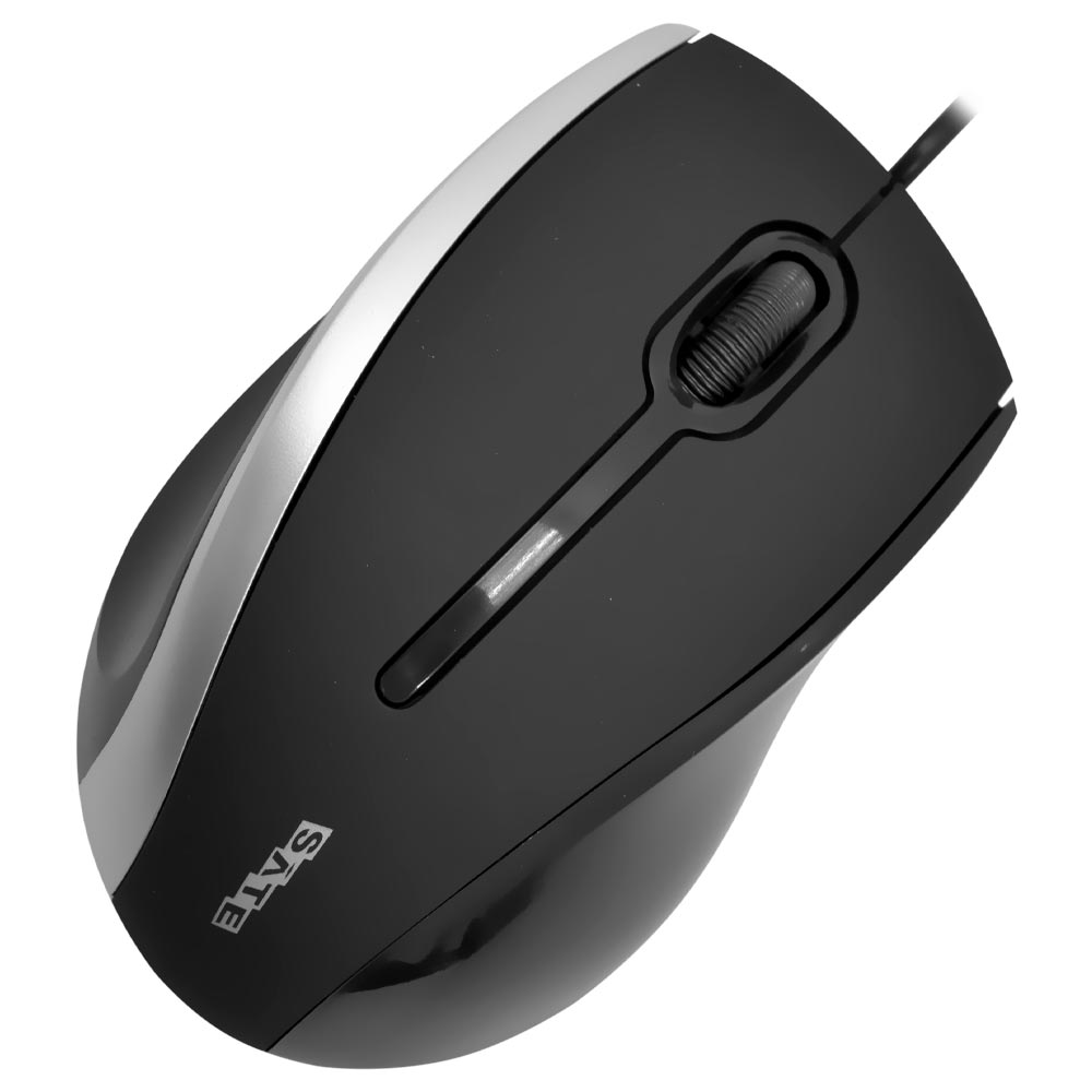 Mouse Satellite A-501 Silent Pro USB - Preto