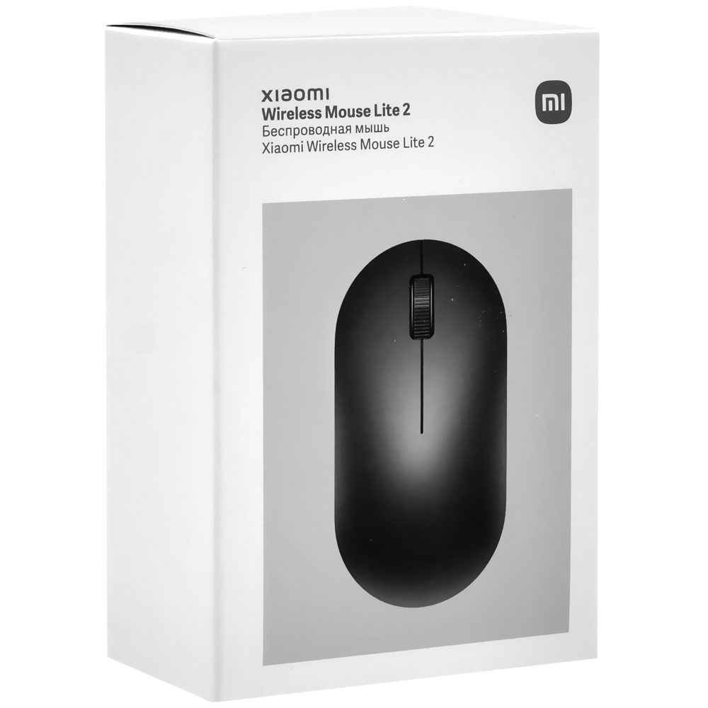 Mouse Xiaomi Mi Lite 2 Wireless - Preto (XMWXSB02YM)
