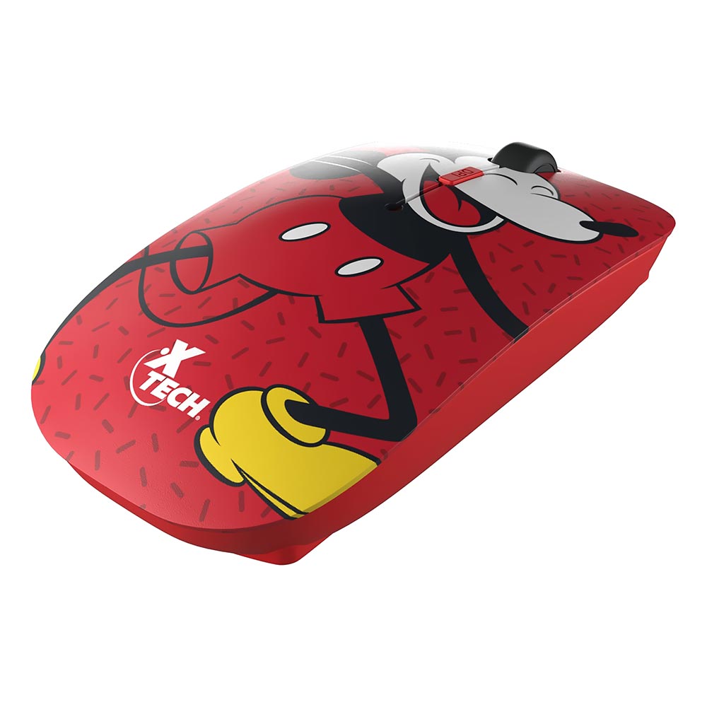 Mouse Xtech XTM-D340MK Disney Mickey Mouse Wireless - Vermelho