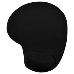 Mousepad com Gel e Apoio 200x170MM - Preto